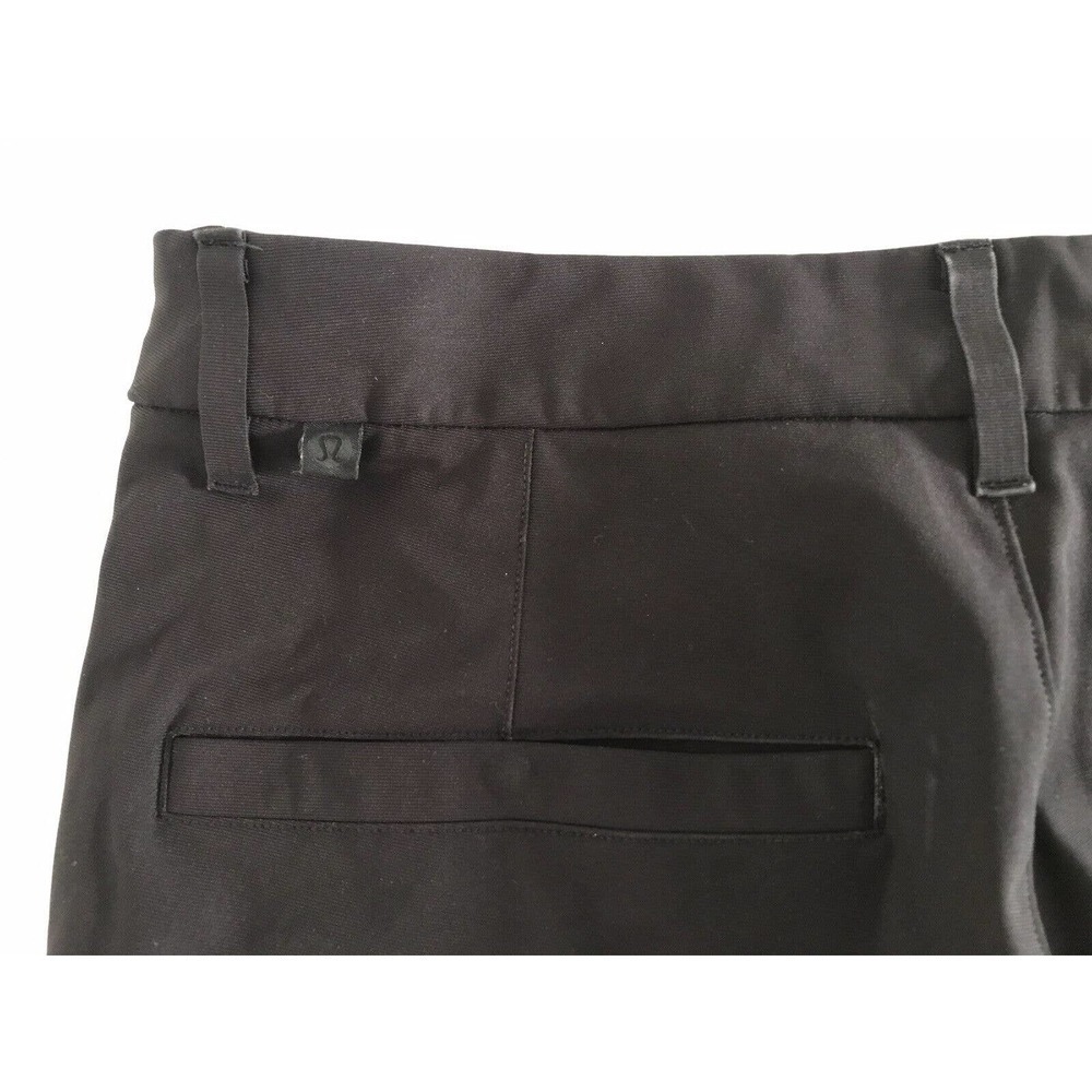 Lululemon | Women's Black Belt Looped Side Pocket Trouser Pants Size 28 - Picture 4 of 12